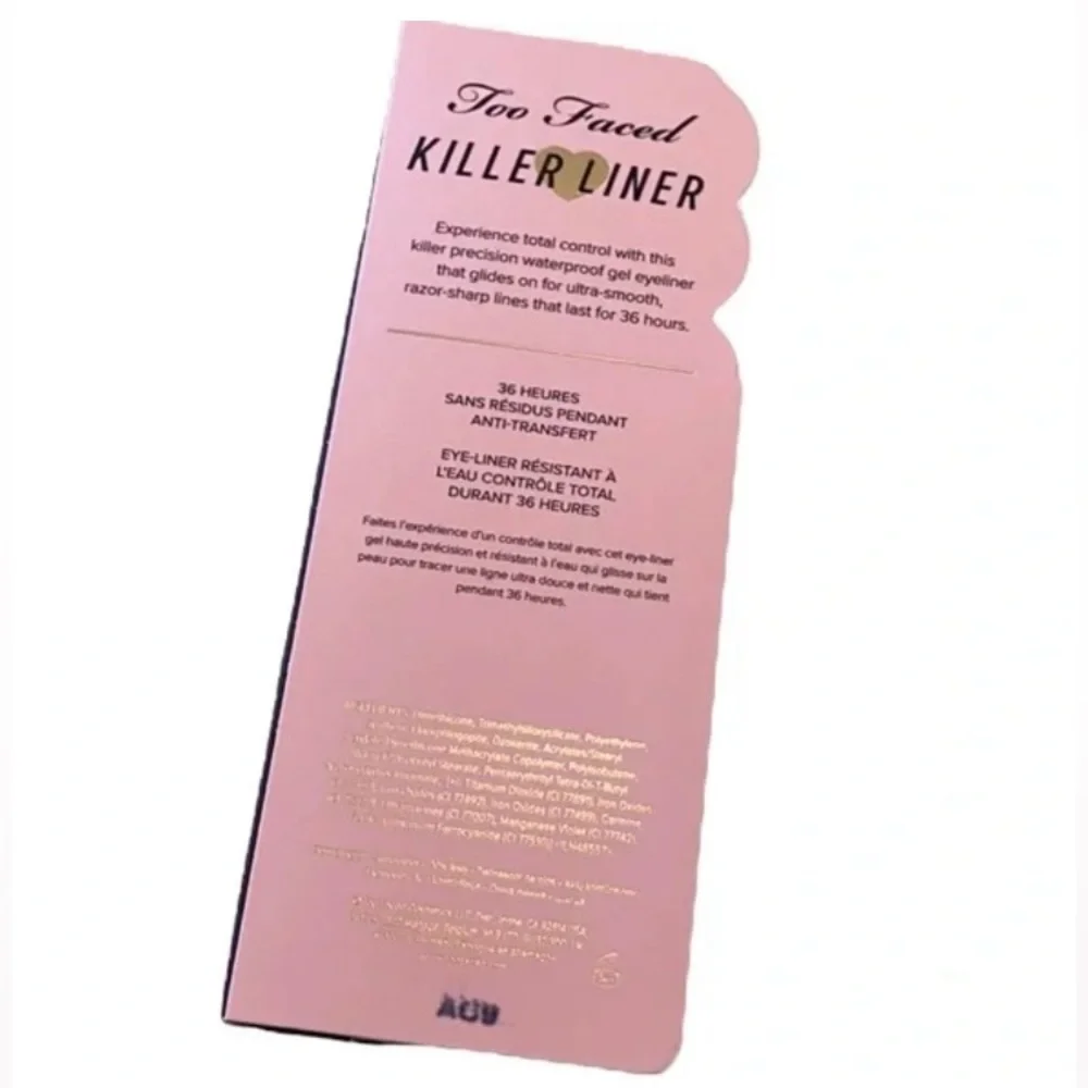 💎 Too Faced Killer Eyeliner Espresso New In The Box Full-Size